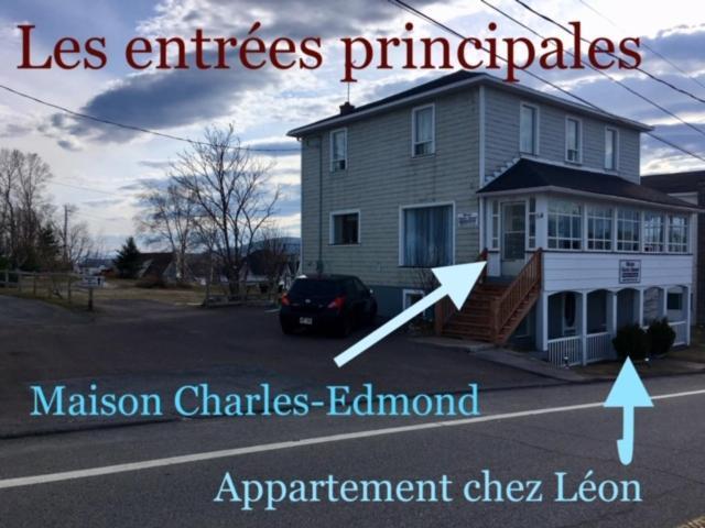 Appartement Chez Léon Grandes-Bergeronnes Exterior foto